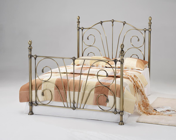 Beatrice Antique Brass Bedsteads From
